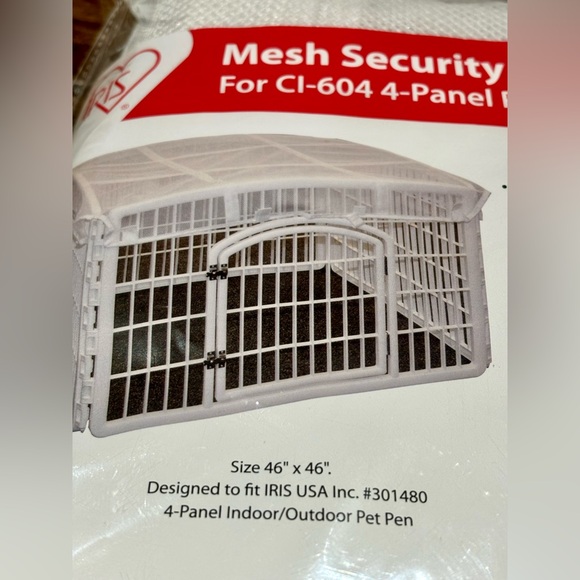 🐕🦺New in package mesh security roof for iris xpen🐶 - Picture 2 of 2